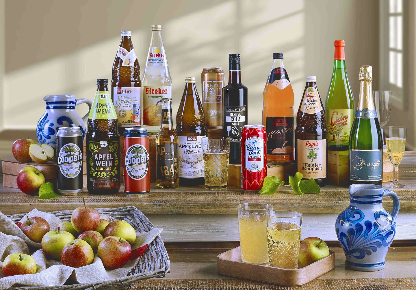 Produktspektrum Apfelwein und Cider